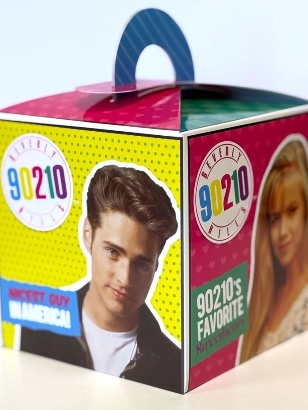 NWT Beverly Hills 90210 Collectible Boxes - Bright Multicolor (Pack Of 8)